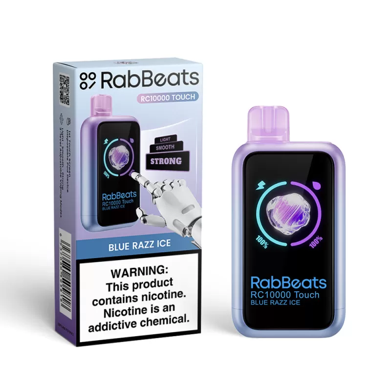RabBeats RC10000 "TOUCH" Disposable Vape - 10000 Puffs - LA Mint - Image 2