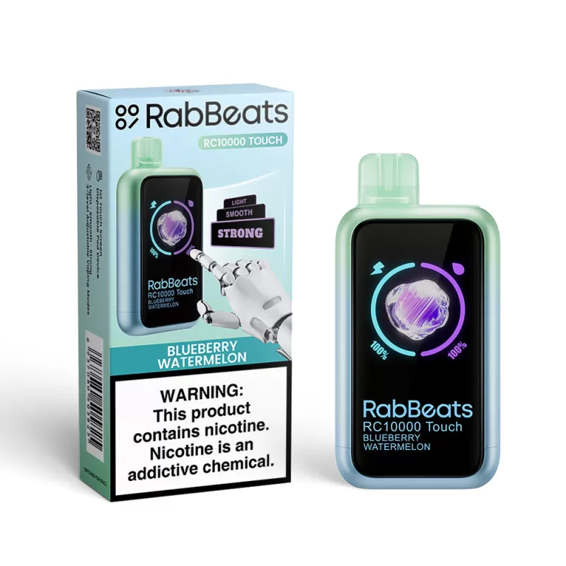 RabBeats RC10000 "TOUCH" Disposable Vape - 10000 Puffs - LA Mint - Image 3