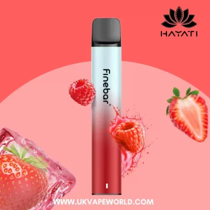 Strawberry Raspberry Ice Hayati Finebar Prefilled Pod Kit – 5 For £15