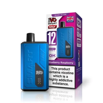 IVG Smart Max Blueberry Raspberry Starter Kit - Nicotine Strength#20mg