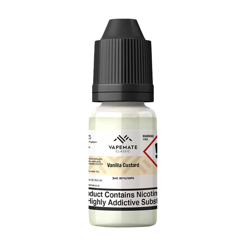 Vapemate Classic Vanilla Custard 10ml - 50VG / 50PG / 3mg - Ecigwizard