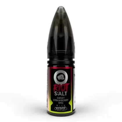 Sweet Strawberry Hybrid Nic Salt By Riot Squad