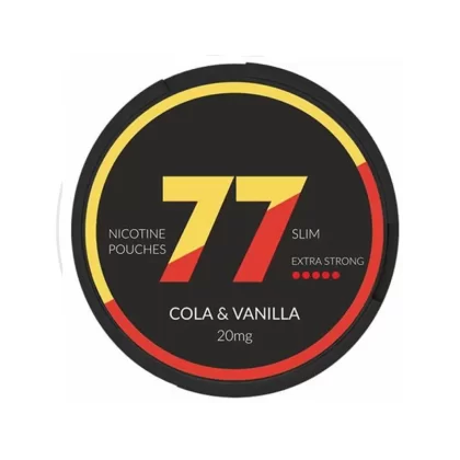 77 Cola & Vanilla Slim – All White Portion