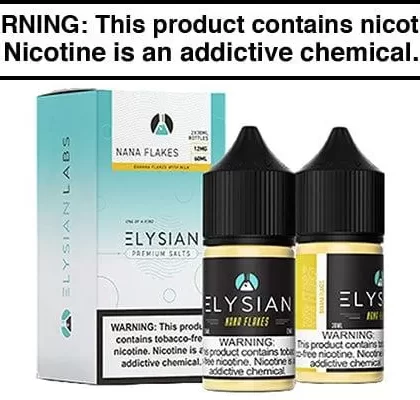 NANA FLAKES BY ELYSIAN SALTS 60ML - Vapejuice
