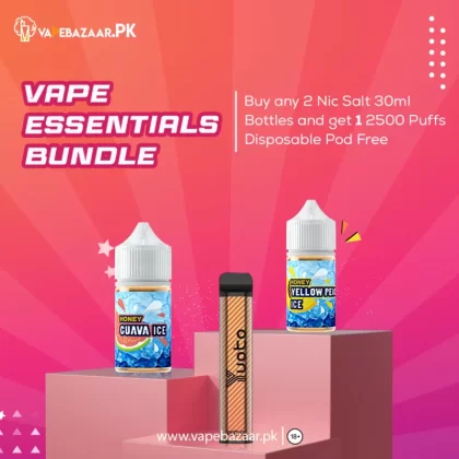 Bundle # 1 Hurry!🏃‍♂️ Buy Two Nic Salt Bottles and Get a Disposable Vape 2500 Puffs Free 🤩