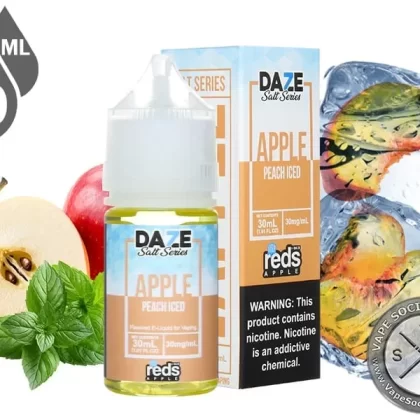 Peach Iced Reds Apple 7 Daze Salt 30ml
