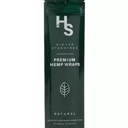 Higher Standards Premium Hemp Blunt Wraps (2-Pack) - Ejuicewarehouse