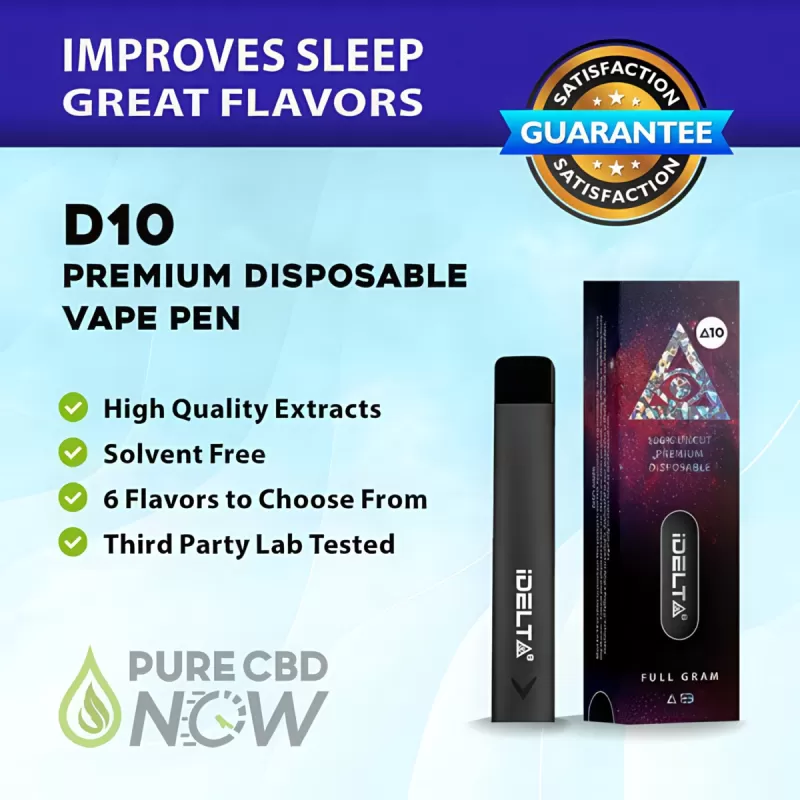 iDELTA Premium – Disposable Delta 10 Vape Pen - Image 3