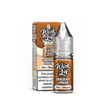 Wick Liq Bar Juice Chocolate Spread 10ml Nic Salts E-Liquid