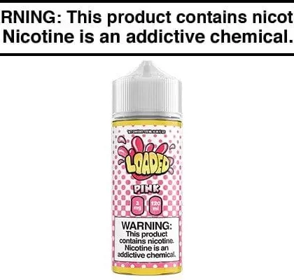 PINK BY LOADED E LIQUID 120ML - Vapejuice