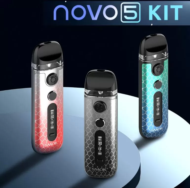SMOK NOVO 5 30W POD SYSTEM - Brown Leather - Onlinevapegate