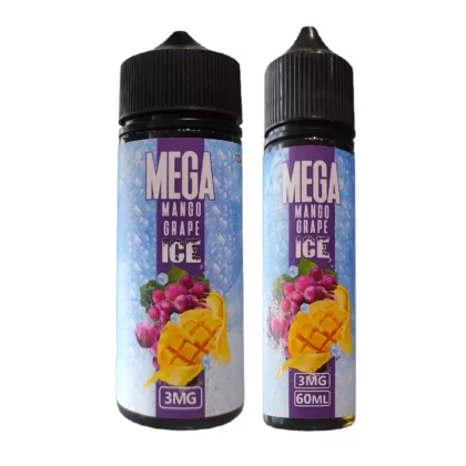 MEGA Mango Grape Ice – GRAND E-LIQUIDS 60ml, 120ml - Vapebazaar Pk