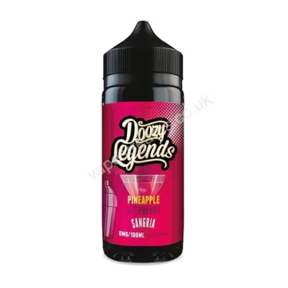 Doozy Legends Pineapple Raspberry Sangria E-Liquid Shortfill - Vapestreams Co
