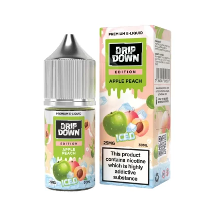 Drip Down Iced Series Apple Peach Ice 30ml (25/50 mg) - Vape Product, Vape Product
