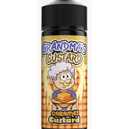 Grannies Custard Caramel Custard E-Liquid 120ml