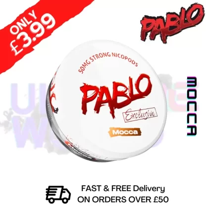 Mocca Pablo Nicotine Pouches Nic Pouch (50mg)