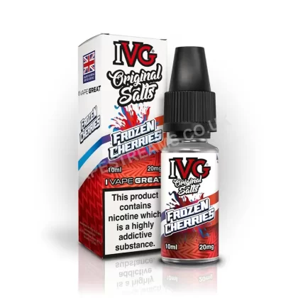 IVG Original Frozen Cherries Nic Salt E-Liquid - Vapestreams Co