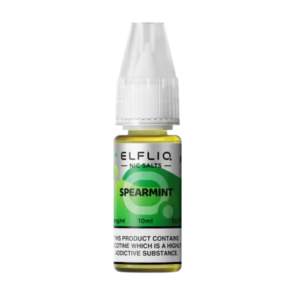 Spearmint Elfliq Nic Salt by Elfbar - 10ml - 20mg