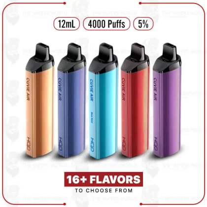 HQD Cuvie Air Vape Disposable 4000 Puffs - Thevapersworld
