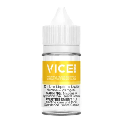 Vice Salt Nic E-Liquid – Pineapple Peach Mango Ice 30ml - Nicotine Strength#12mg/ml>20mg/ml