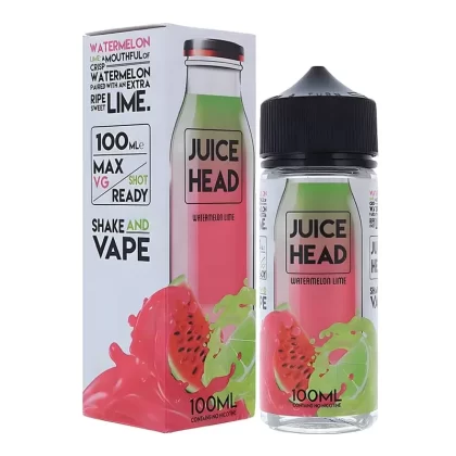 Juice Head Watermelon Lime Vape Juice 100ml - Nic Shots#0 Nic Shots>1 x 18mg Nic Shot>2 x 18mg Nic Shots
