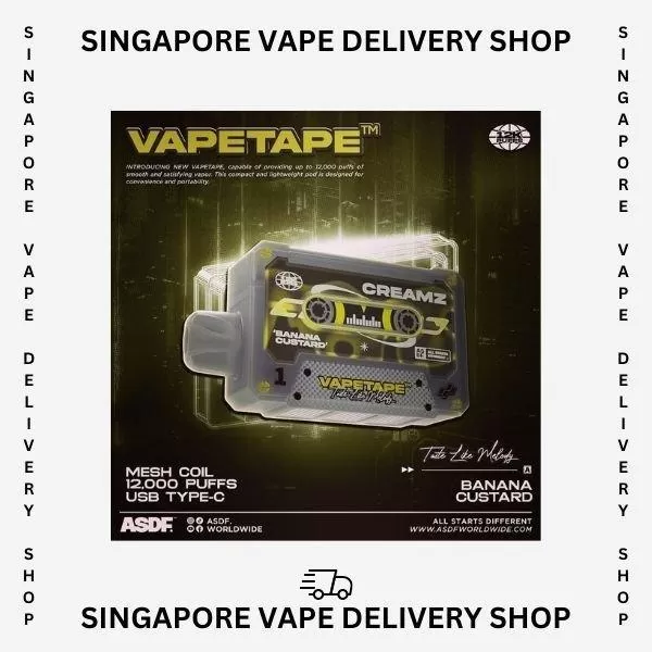 Vapetape 12000 Puffs - Strawberry Lychee - Image 2