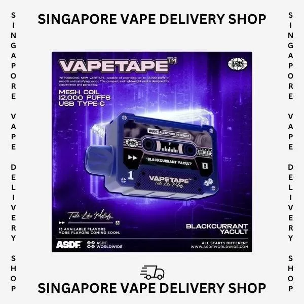 Vapetape 12000 Puffs - Strawberry Lychee - Image 3