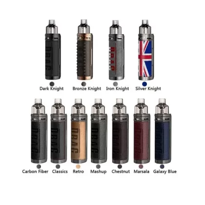 VOOPOO DRAG X POD KIT - Colour#Dark Knight>Bronze Knight>Silver Knight>Iron Knight>Carbon Fibre>Classic>Retro>Mashup>Chestnut>Marsala>Galaxy Blue