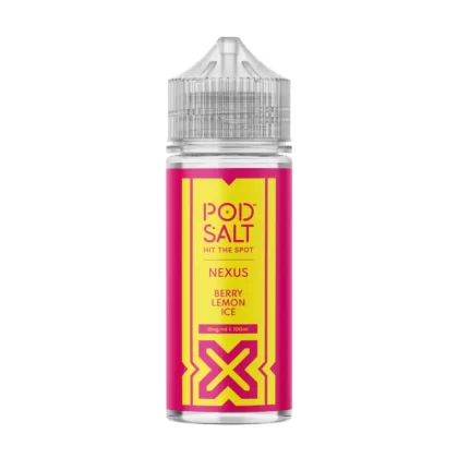 Pod Salt Berry Lemon Ice 100ml Vape Juice By Nexus - 1 x 18mg Nic Shot