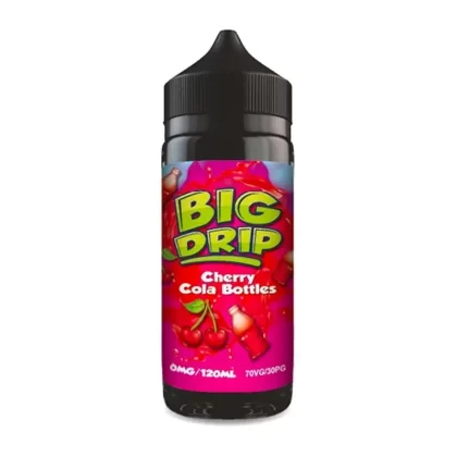 Cherry Cola Bottles Doozy Vape Big Drip 100ml Shortfill E Liquid