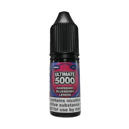 Raspberry Blueberry Lemon Saltnic vape Juice by Ultimate 5000 - 10 Pack - Strength 10mg