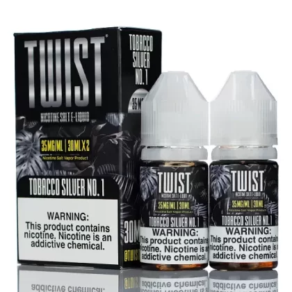 TWST Salt E Liquid - Tobacco Silver No.1 - 60ml - 50mg