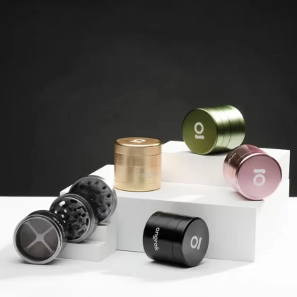 Ongrok Premium 4 Piece EZ Grinder - Silver