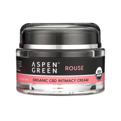 Aspen Green Rouse Organic Full Spectrum CBD Intimacy Cream - Vape Store