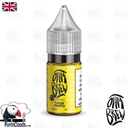 Ohm Brew Punchin Pinapple Nic Salt E-Liquid