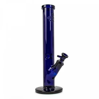 15" Gear Premium 7mm Thick Straight Bong - Blue