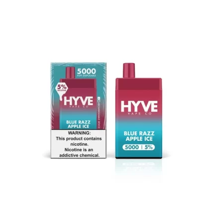 Hyve 5000 - Arctic Freeze, Blue Razz Apple Ice; Vape Product, Vape Product