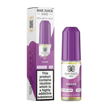 BAR JUICE GRAPE 10ML NIC SALT E-LIQUID