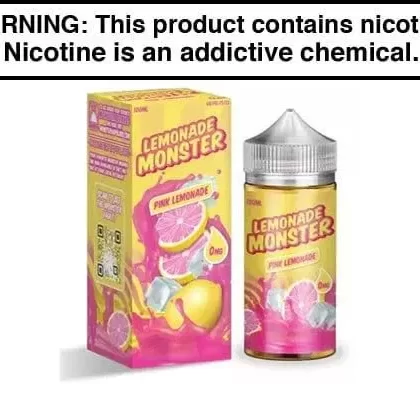 PINK LEMONADE BY LEMONADE MONSTER 100ML - Vapejuice