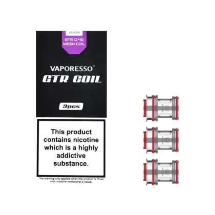 Vaporesso GTR Replacement Coils - GTR Mesh – 0.15Ω, GTR Mesh – 0.4Ω