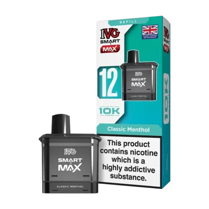 Classic Menthol IVG Smart Max Refill Pack - 10mg