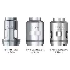 Smok - TFV16 Coils - Dual Mesh 0.12ohm, Conical Mesh 2.0 ohm