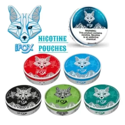 White Fox Nicotine Pouches – Best Vape Kits UAE - Double Mint, GN Tobacco; FullBox, One-piece