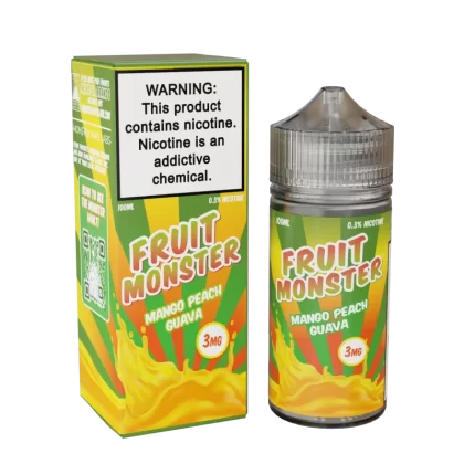 Fruit Monster - Mango Peach Guava - 100ML E-Liquid - 0MG
