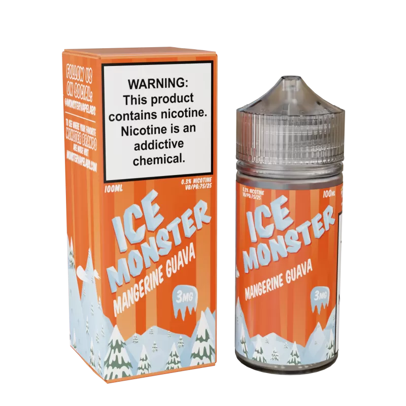 Ice Monster - Mangerine Guava - 100ML E-Liquid - 3MG