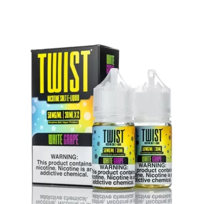 TWST Salt E Liquid - White Grape - 60ml - 35mg