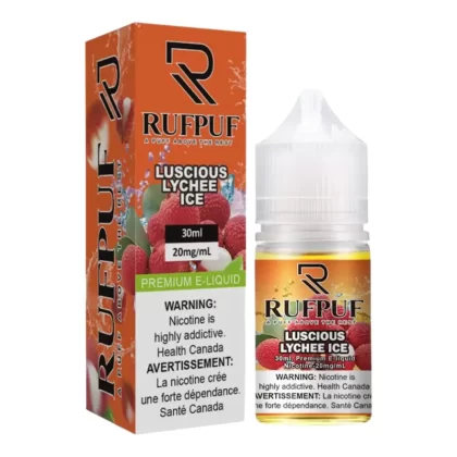 RufPuf Luscious Lychee Ice Nic Salt – 30ml - Vape Product, Vape Product