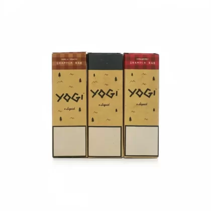 Yogi E-Liquid No Nicotine Vape Juice 60ml Made in USA - Blackberry Granola Bar, Citrus Granola Bar (68A1CD)