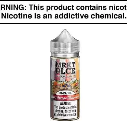 BLOOD ORANGE TANGOBERRY BY MRKT PLACE 100ML - Vapejuice
