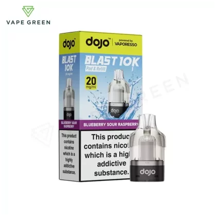 Blueberry Sour Raspberry Prefilled Pod by Vaporesso Dojo Blast 10K